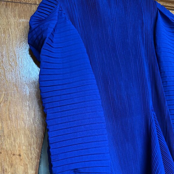 Beulah Style Royal Blue Special Occasion Midi Dress - Picture 4 of 9